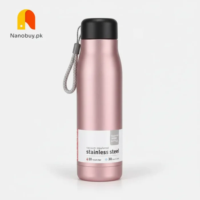 500ml Stainless Steel Double-Layer Vacuum Water Bottle