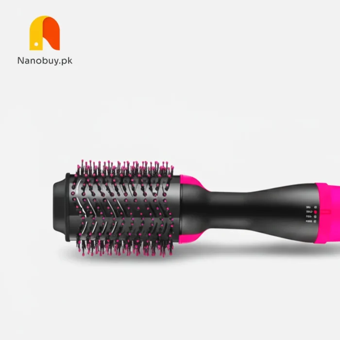 One-Step Hot Air Brush – 3-in-1 Dryer, Straightener, and Styler for Effortless Hair Care