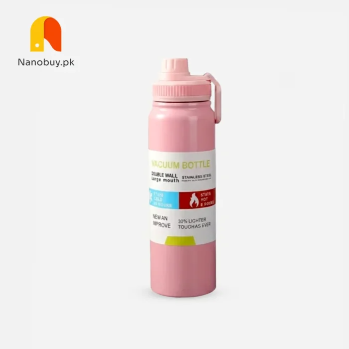 800ML & 1000ML  Stainless Steel Vacuum Insulated Thermos Water Bottle with Leakproof Lid for Outdoor Sports and Travel