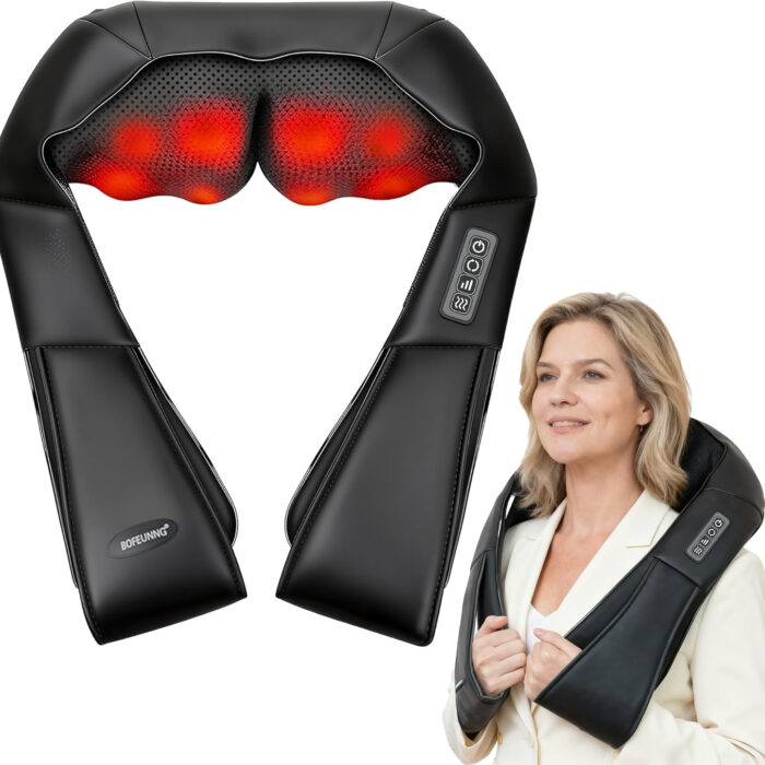Neck and Shoulder Massager Electric Head Neck Massager with Heat